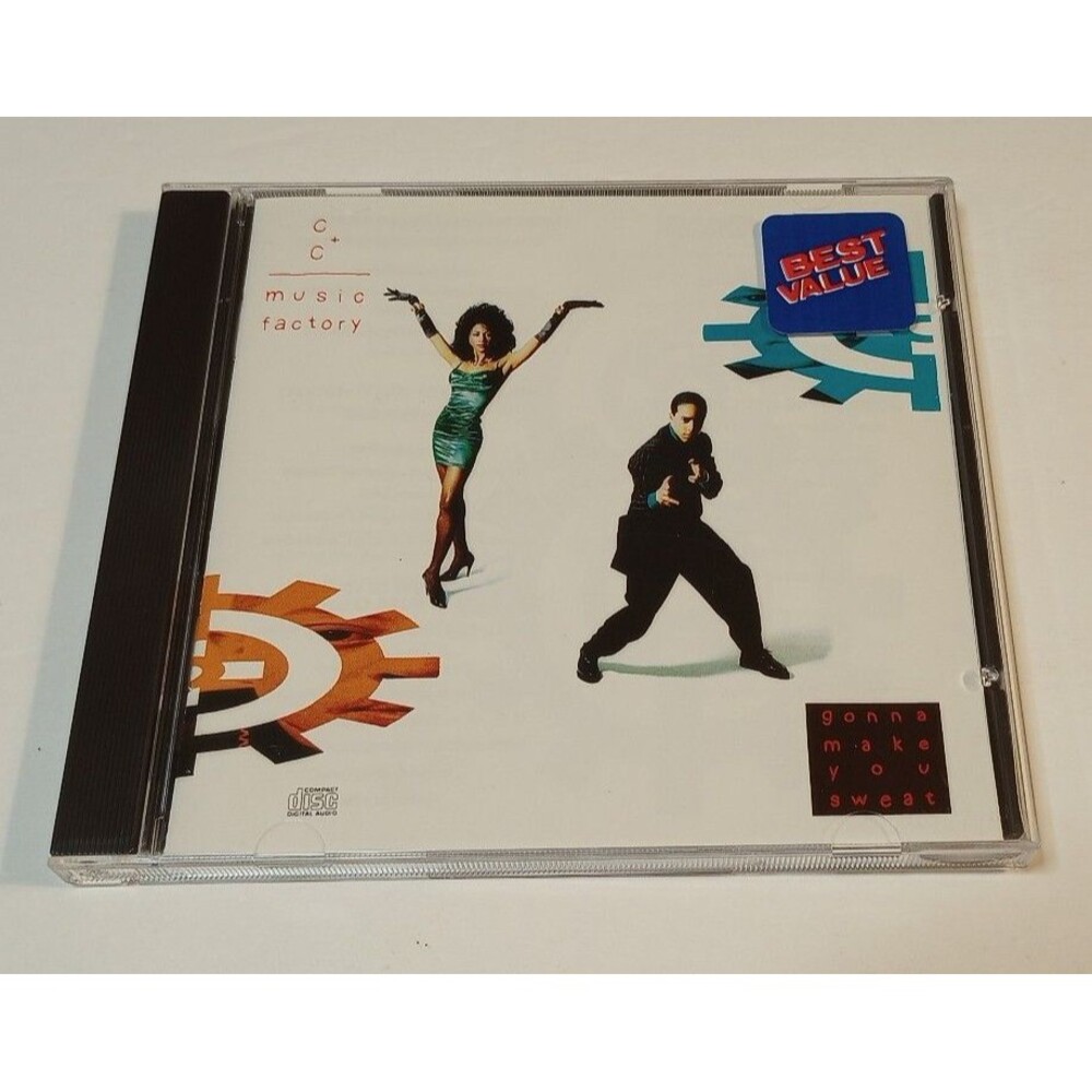 C+C Music Factory Gonna Make You Sweat CD (Tracks: 10) 1990